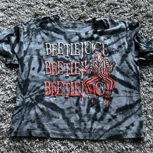 Beetlejuice Crop Shirt L (10-12)